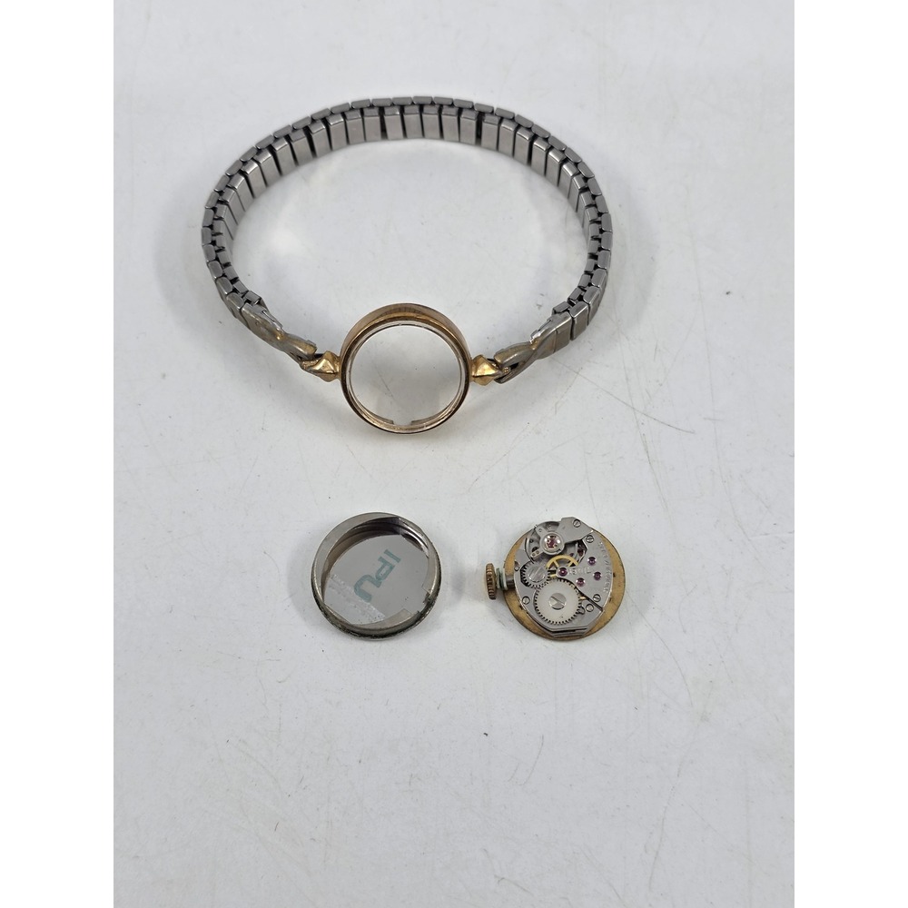 Vintage Timex 17 Jewels Manual Wind Watch Womens Working Expansion Band
